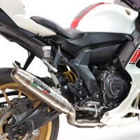 GPR exhaust compatible with Yamaha YZF R7 2021-2024, Deeptone Inox, Full system exhaust, including removable db killer 