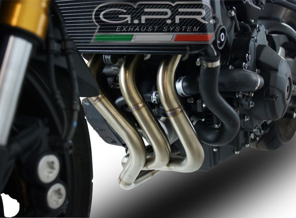 Exhaust compatible with Yamaha XSR900 2022-2024, M3 Inox