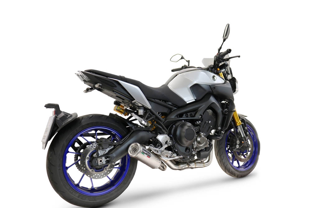 GPR exhaust compatible with  Yamaha FZ-09 2014-2016, M3 Inox , Full system exhaust including removable db killer and catalyst, EPA-compliant 