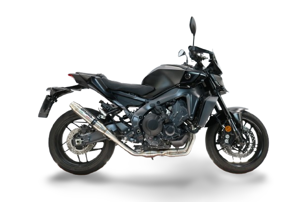 GPR exhaust compatible with  Yamaha FJ-09 2021-2024, Deeptone Inox, Full system exhaust 