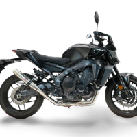 GPR exhaust compatible with  Yamaha FJ-09 2021-2024, Deeptone Inox, Full system exhaust 