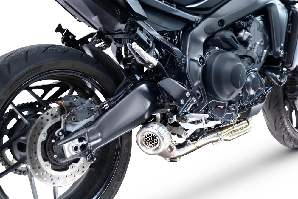 GPR exhaust compatible with  Yamaha FJ-09 2025-2026, Powercone Evo, Full system exhaust, including removable db killer 