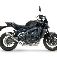 GPR exhaust compatible with  Yamaha FJ-09 2025-2026, Powercone Evo, Full system exhaust including removable db killer and catalyst, EPA-compliant 