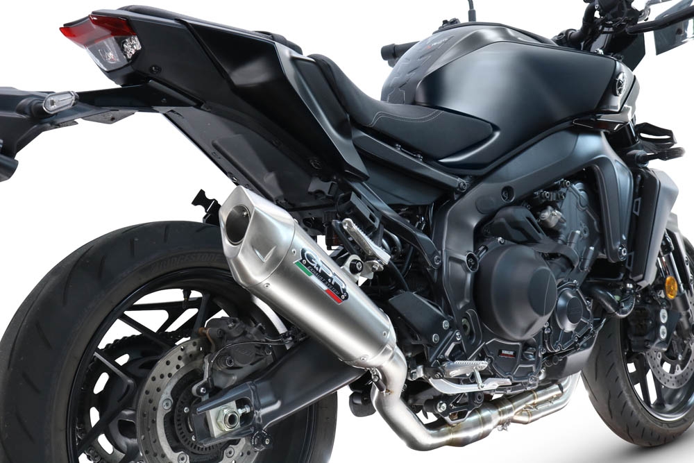 GPR exhaust compatible with  Yamaha FJ-09 2025-2026, GP-Revo Titanium, Full system exhaust including removable db killer and catalyst, EPA-compliant 