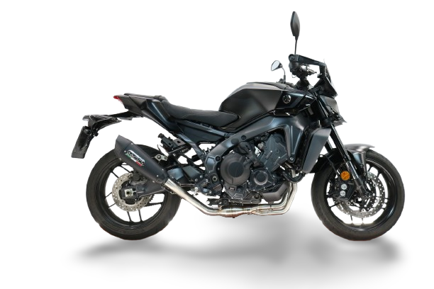 GPR exhaust compatible with  Yamaha FJ-09 2021-2024, GP-Revo Titanium, Full system exhaust including removable db killer and catalyst, EPA-compliant 