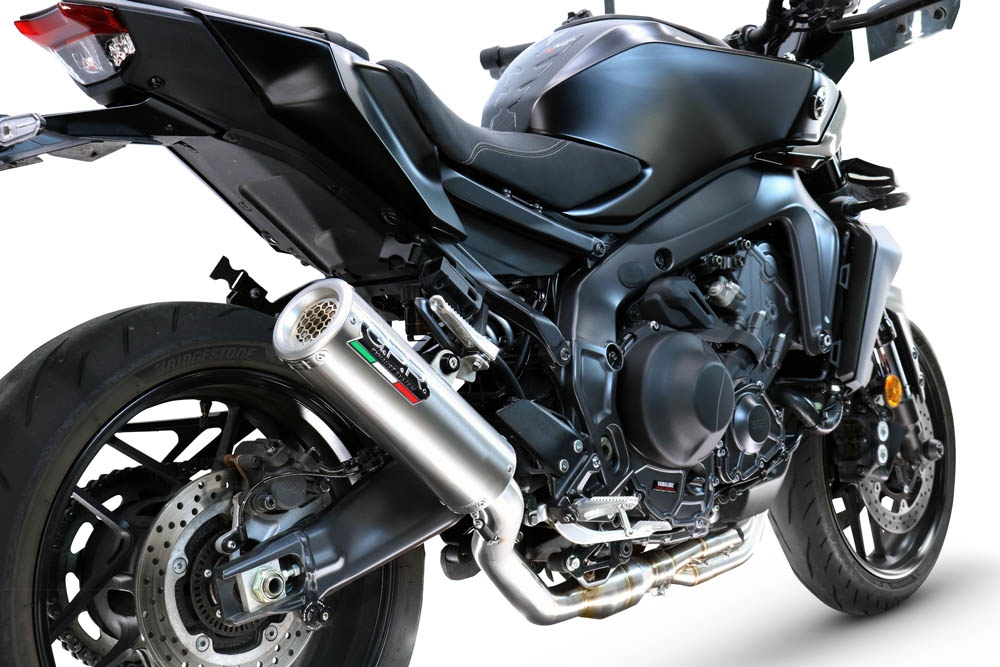 GPR exhaust compatible with  Yamaha FJ-09 2025-2026, M3 Inox , Full system exhaust including removable db killer and catalyst, EPA-compliant 
