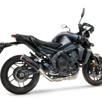 GPR exhaust compatible with  Yamaha FJ-09 2025-2026, M3 Black Titanium, Full system exhaust including removable db killer and catalyst, EPA-compliant 