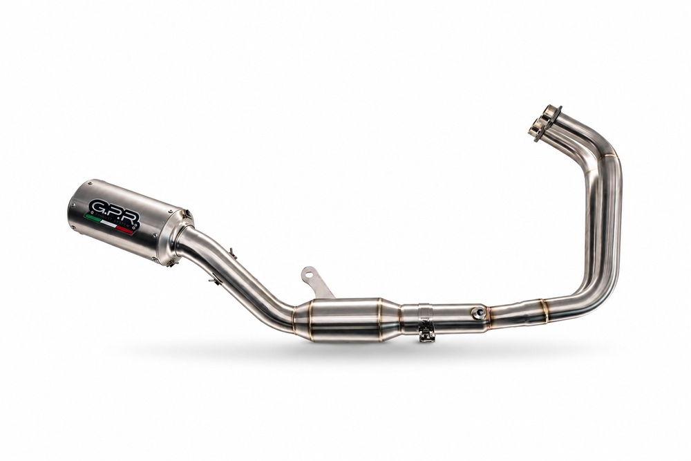 GPR exhaust compatible with Yamaha YZF R7 2021-2024, M3 Inox , Full system exhaust, including removable db killer 