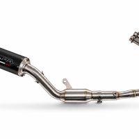 GPR exhaust compatible with Yamaha YZF R7 2021-2024, M3 Black Titanium, Full system exhaust, including removable db killer 