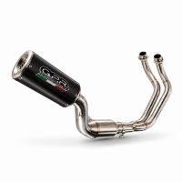 GPR exhaust compatible with Yamaha YZF R7 2021-2024, M3 Black Titanium, Full system exhaust, including removable db killer 