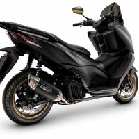 GPR exhaust compatible with Zontes D 125 2025-2026, Furore-X Scooter, Racing full system including manifold and removable db killer 