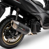 GPR exhaust compatible with Zontes D 125 2025-2026, Furore-X Scooter, Racing full system including manifold and removable db killer 