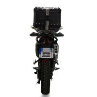 GPR TECH compatible with  Zontes 703 F 2025/2026 GPR TECH Top case in aluminum, black color with specific plate included Capacity 35 LT.