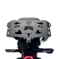 GPR TECH compatible with  Zontes 703 F 2025/2026 GPR TECH Top case in aluminum, black color with specific plate included Capacity 35 LT.